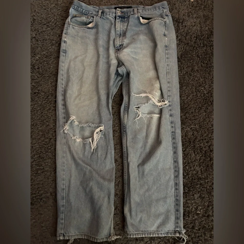 Women’s Calvin Klein Mom Jeans Size 38 - Picture 1 of 3